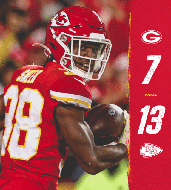 Kansas City Chiefs x Green Bay Packers como aconteceu – resultado, destaque e reação