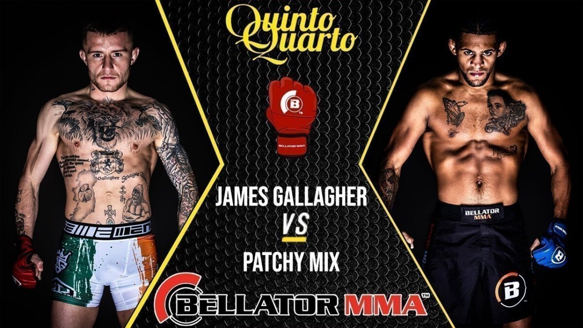 James Gallagher x Patchy Mix – Dicas, palpites e prognóstico – 05/11 – Bellator 270