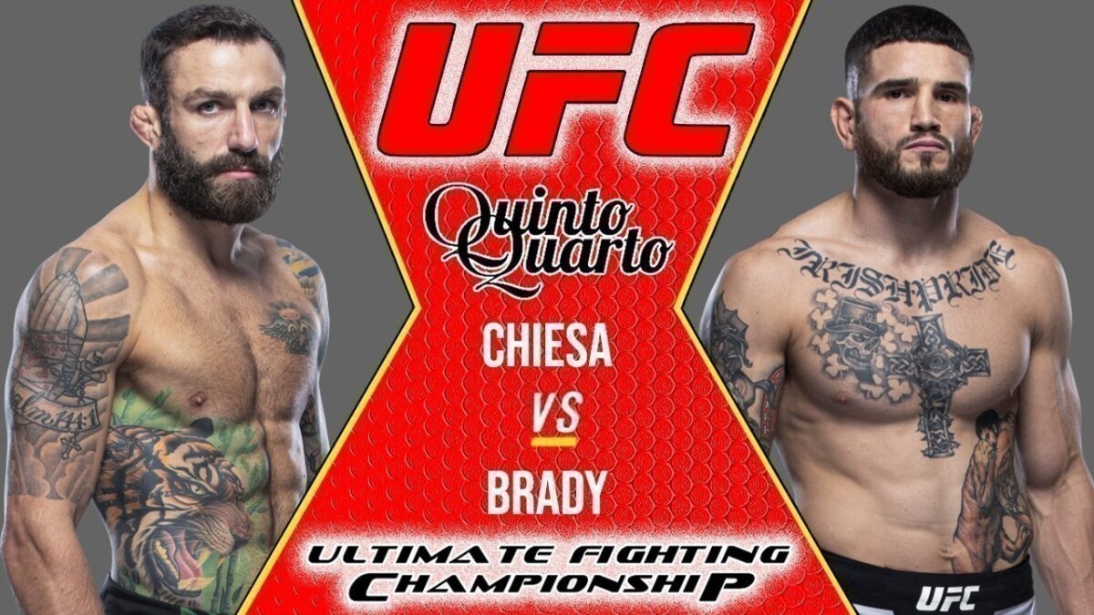 Michael Chiesa x Sean Brady – Dica, palpite e prognóstico – 20/11 – UFC Vegas 43