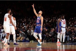 Curry se torna o 64° maior assistente da história da NBA com 5.150 assistências