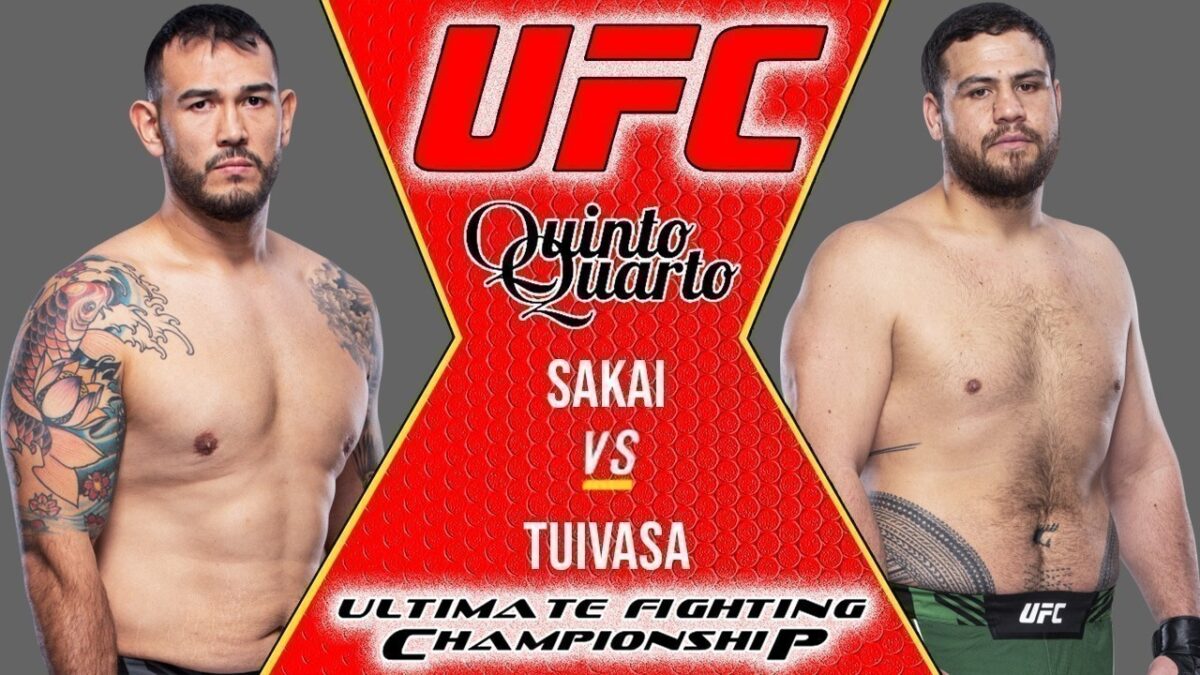Augusto Sakai x Tai Tuivasa – Dica, palpite e prognóstico – 11/12 – UFC 269