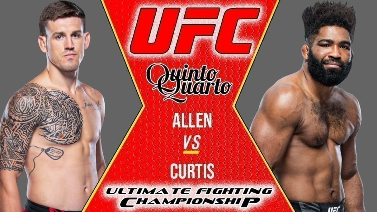 Brendan Allen x Chris Curtis – Dica, palpite e prognóstico – 04/12 – UFC Vegas 44