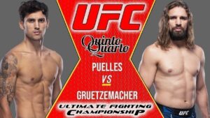 Claudio Puelles x Chris Gruetzemacher – Dica, palpite e prognóstico – 04/12 – UFC Vegas 44