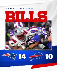 Buffalo Bills x New England Patriots como aconteceu – Resultado, destaques e reação