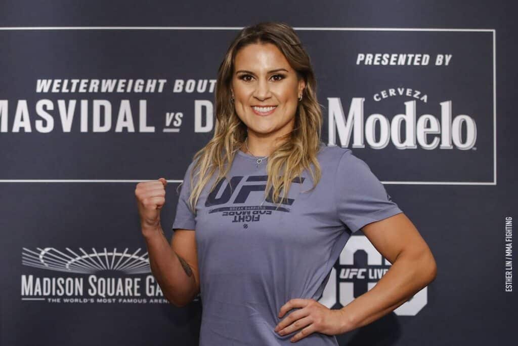 Jennifer Maia mostra confiança em revanche contra Katlyn Chookagian