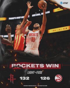 Atlanta Hawks x Houston Rockets como aconteceu – Resultado, destaques e reação