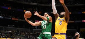 Los Angeles Lakers x Boston Celtics como aconteceu