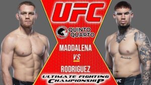 Jack Della Maddalena x Pete Rodriguez – Dica, palpite e prognóstico – 22/01 – UFC 270