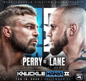 Após confusão fora do ringue do BKFC, Mike Perry e Julian Lane têm luta marcada