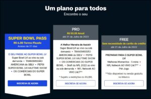NFL Game Pass Voucher