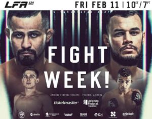 Em duelo de brasileiros, Jussier Formiga e Felipe Bunes fazem a luta principal do LFA 124 nesta sexta-feira