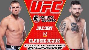 Dustin Jacoby x Michal Oleksiejczuk – Dica, palpite e prognóstico – 05/03 – UFC 272