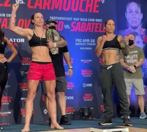Juliana Velasquez x Liz Carmouche – Dica, palpite e prognóstico – 22/04 – Bellator 278