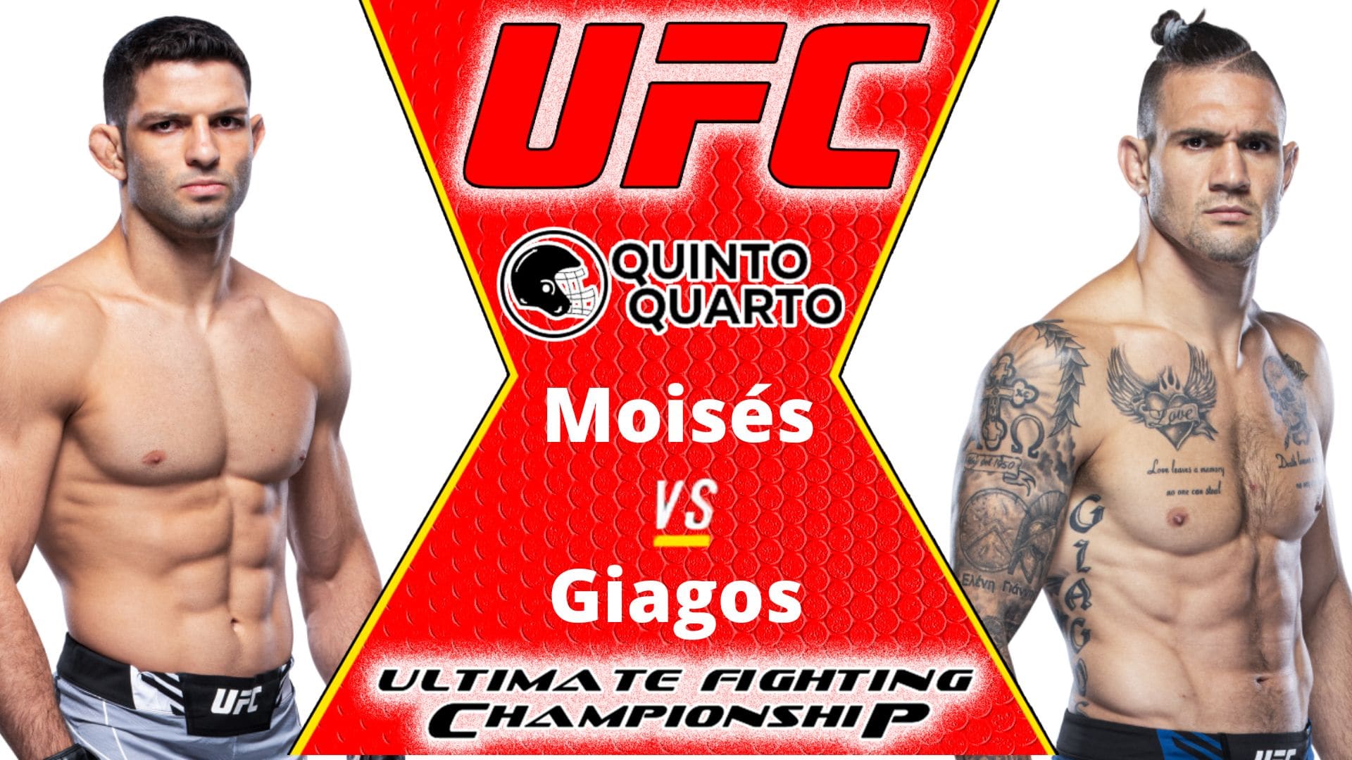 Thiago Moisés x Christos Giagos – Dica, palpite e prognóstico – 25/06 – UFC Vegas 57