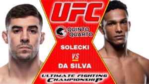 Joe Solecki x Alex da Silva – Dica, palpite e prognóstico – 04/06 – UFC Vegas 56