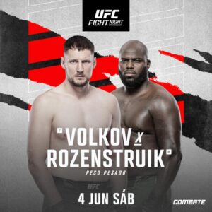 UFC Vegas 56 Resultados – Volkov x Rozenstruik – 04/06