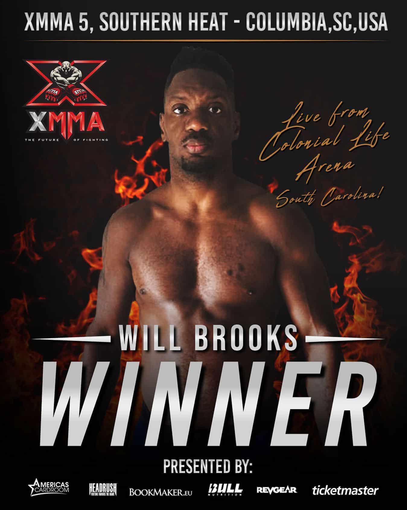 XMMA 5 Resultados – Will Brooks x Luis Pena (23/07)