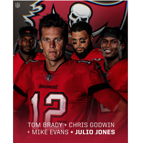 Julio Jones está em Tampa