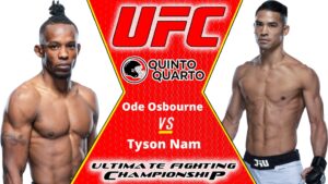 Ode Osbourne x Tyson Nam – dica, palpite e prognóstico – 13/08