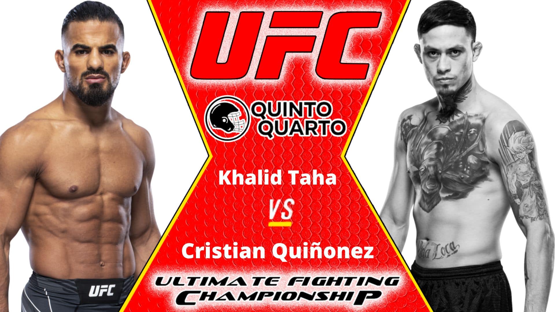 Khalid Taha x Cristian Quiñonez – Dica, palpite e prognóstico – 03/09