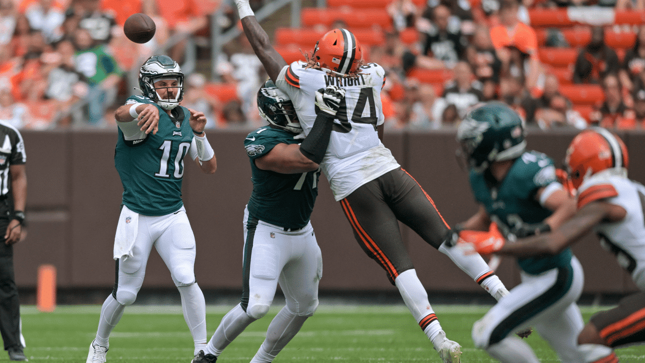 Cleveland Browns x Philadelphia Eagles resultado e melhores momentos
