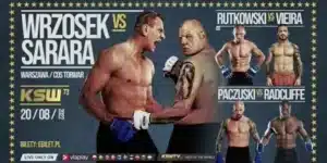 KSW 73 Resultados – Sarara x Wrzosek (20/08)
