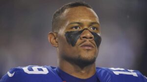 Jogador do New York Giants está insatisfeito por jogar pouco e técnico responde