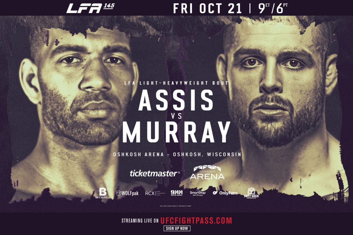 LFA 145 ao vivo: onde assistir?