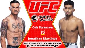 Cub Swanson x Jonathan Martinez – Dica, palpite e prognóstico – 15/10
