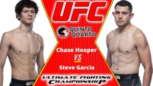 Chase Hooper x Steve Garcia – Dica, palpite e prognóstico – 29/10