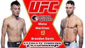 Mana Martinez x Brandon Davis – Dica, palpite e prognóstico – 15/10