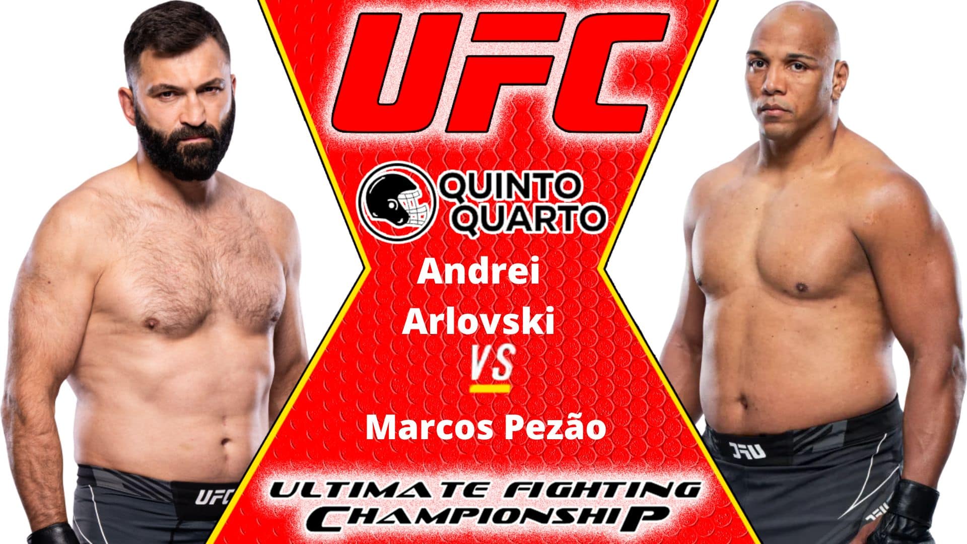 Andrei Arlovski x Marcos Pezão – Dica, palpite e prognóstico – 29/10