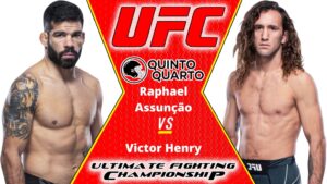 Raphael Assunção x Victor Henry – Dica, palpite e prognóstico – 15/10