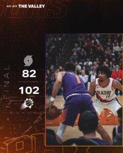 Phoenix Suns x Portland Trail Blazers como aconteceu – Resultado, destaque e reação