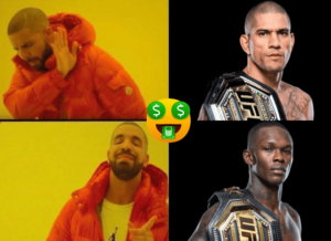 Alex Pereira ganha bônus enquanto Drake perde quantia milionária