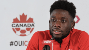 O que Alphonso Davies disse após gol pela Seleção Canadense?