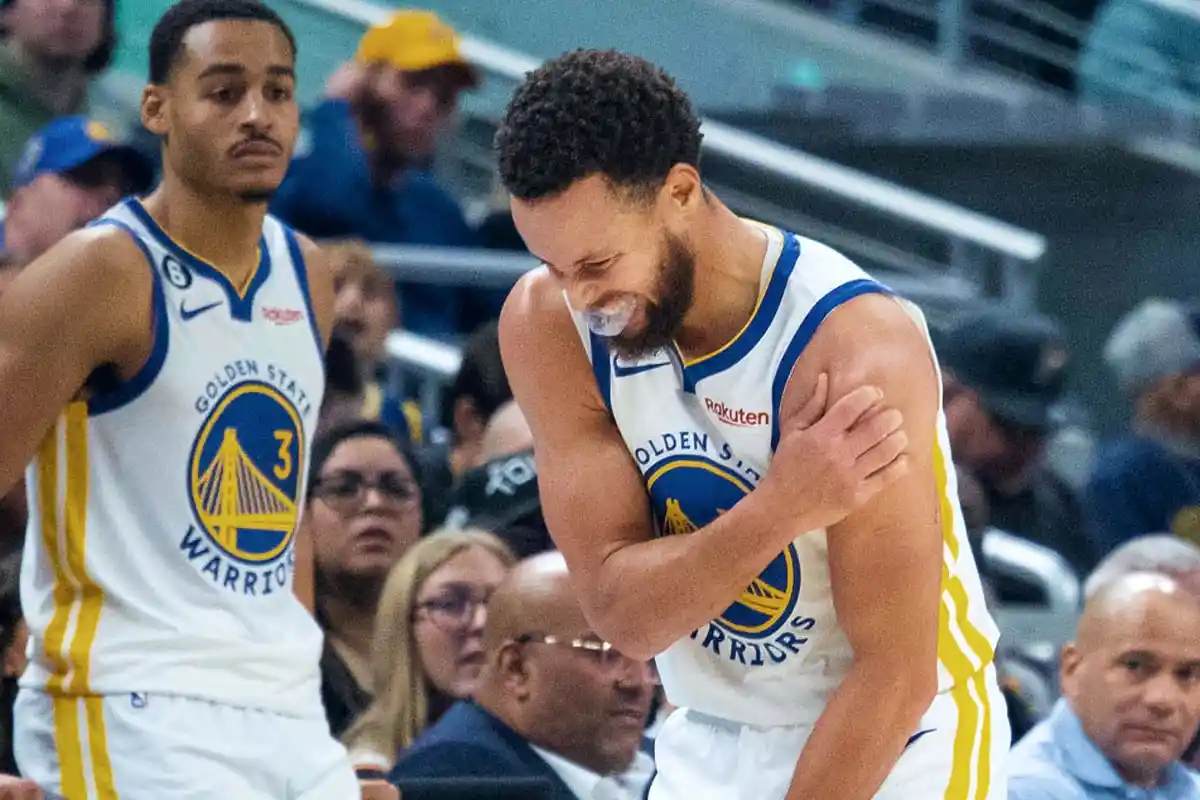 Stephen Curry deve perder alguns jogos por lesão no ombro