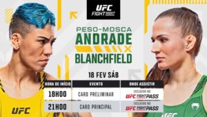 UFC Vegas 69 Resultados – Andrade x Blanchfield – 18/02/2023
