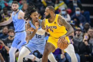 Grizzlies x Lakers: liderança em jogo na NBA com LeBron James lesionado