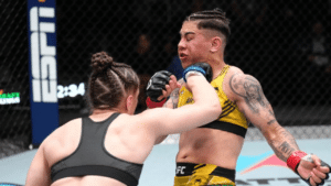 Jéssica Bate-Estaca explica motivo da derrota contra Erin Blanchfield