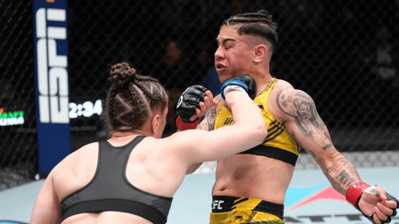 Jéssica Bate-Estaca explica motivo da derrota contra Erin Blanchfield