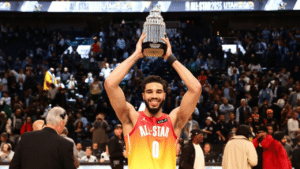 Jayson Tatum vence MVP e bate recorde histórico no NBA All-Star Game
