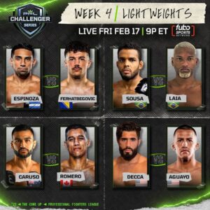 PFL Challenger Series 4: onde assistir?