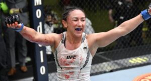 ‘Mantive segredo’: ex-campeã do UFC anuncia gravidez do primeiro filho