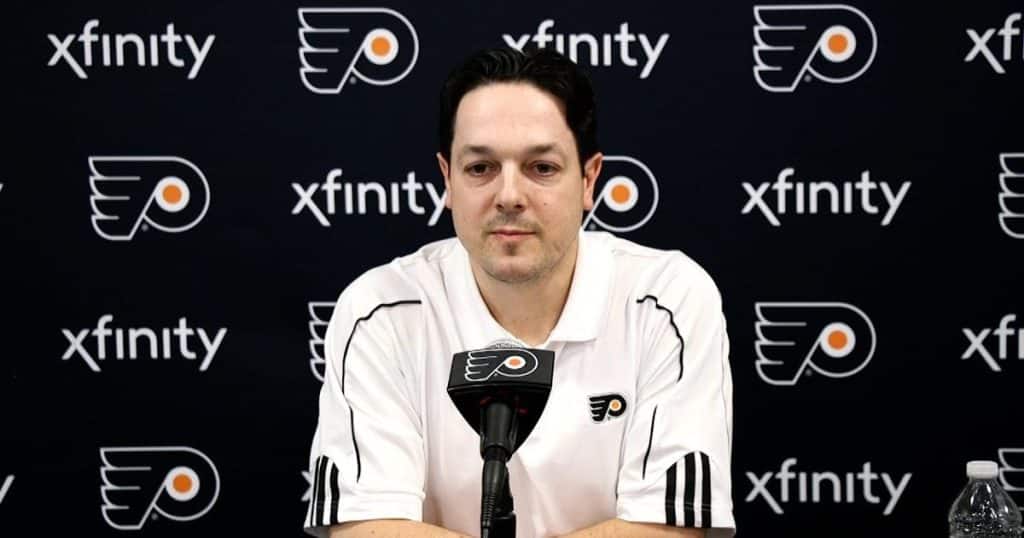Daniel Bri&egrave;re Foto: Divulga&ccedil;&atilde;o/Philadelphia Flyers