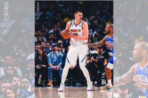 NBA: Jokic brilha e Nuggets vencem 76ers no duelo acirrado de favoritos