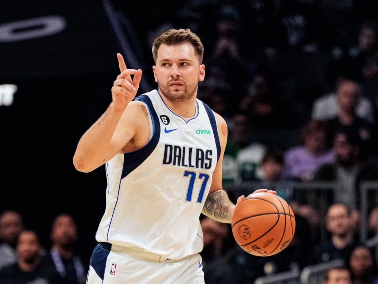 Luka Doncic Dallas Mavericks Foto: Reprodução/Twitter/@dallasmavs