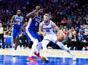NBA: Sabonis e Embiid recebem prêmio da liga pela segunda semana consecutiva