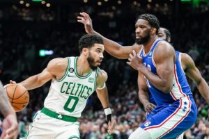 NBA: Embiid ignora concorrência e dá conselho para Tatum
