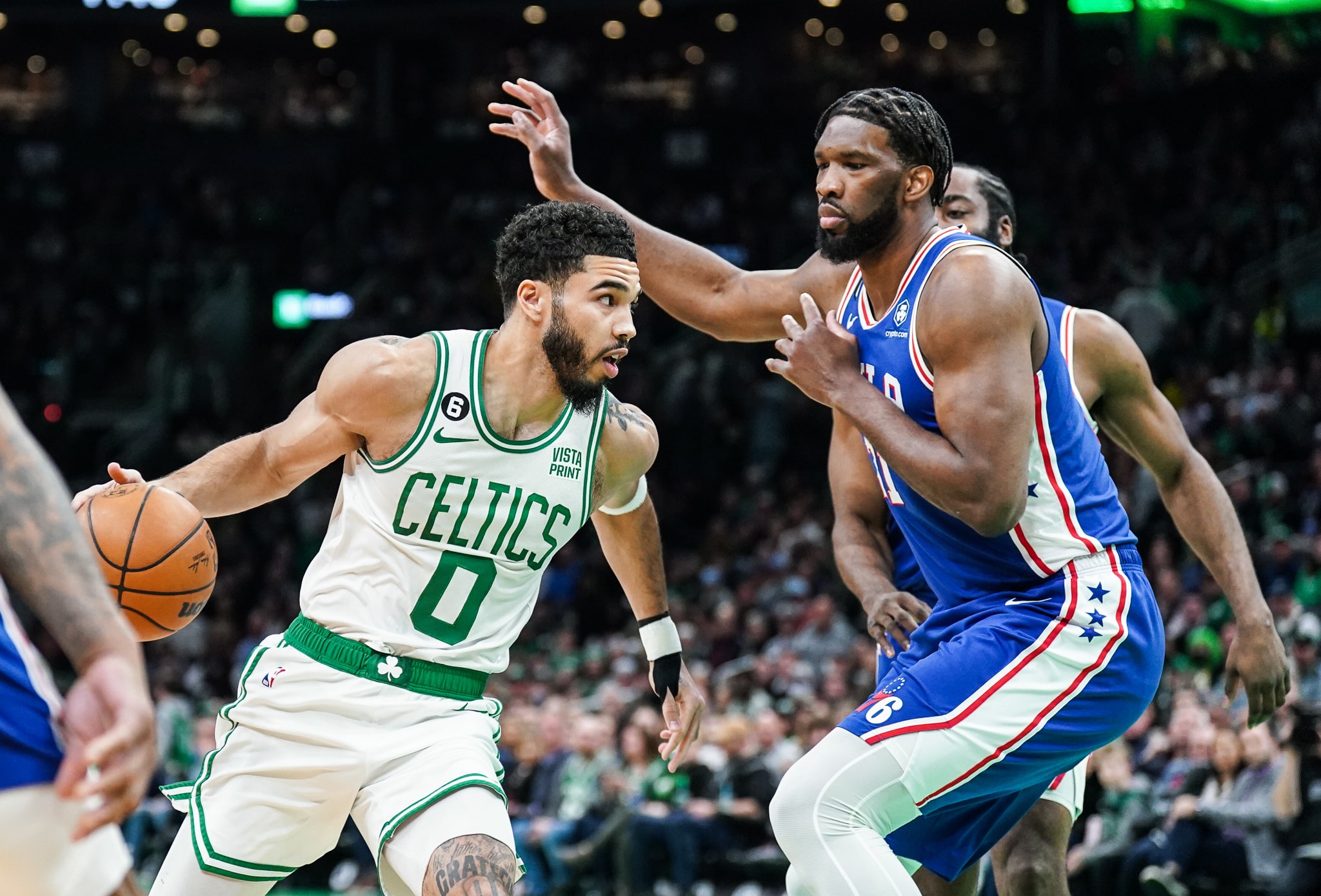 NBA: Embiid ignora concorrência e dá conselho para Tatum